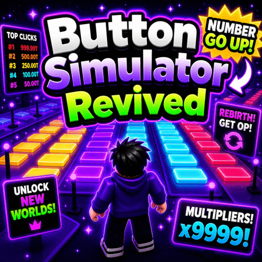 [✨WORLD 6 + CRAFTING✨] Button Simulator Revived