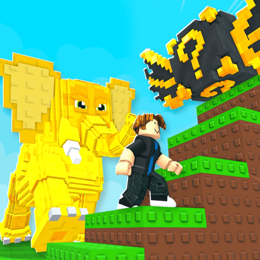 Jump To Steal Lucky Blocks