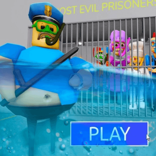 🌊UNDERWATER BARRY'S PRISON RUN BUT WITH ITEMS!!🌊