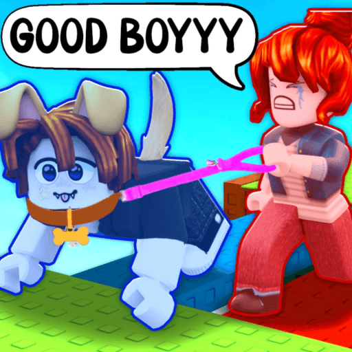 Dog Walk 🐶 [2 Player Obby]